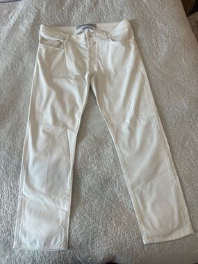 Jacob Cohen Straight White Men's Jeans